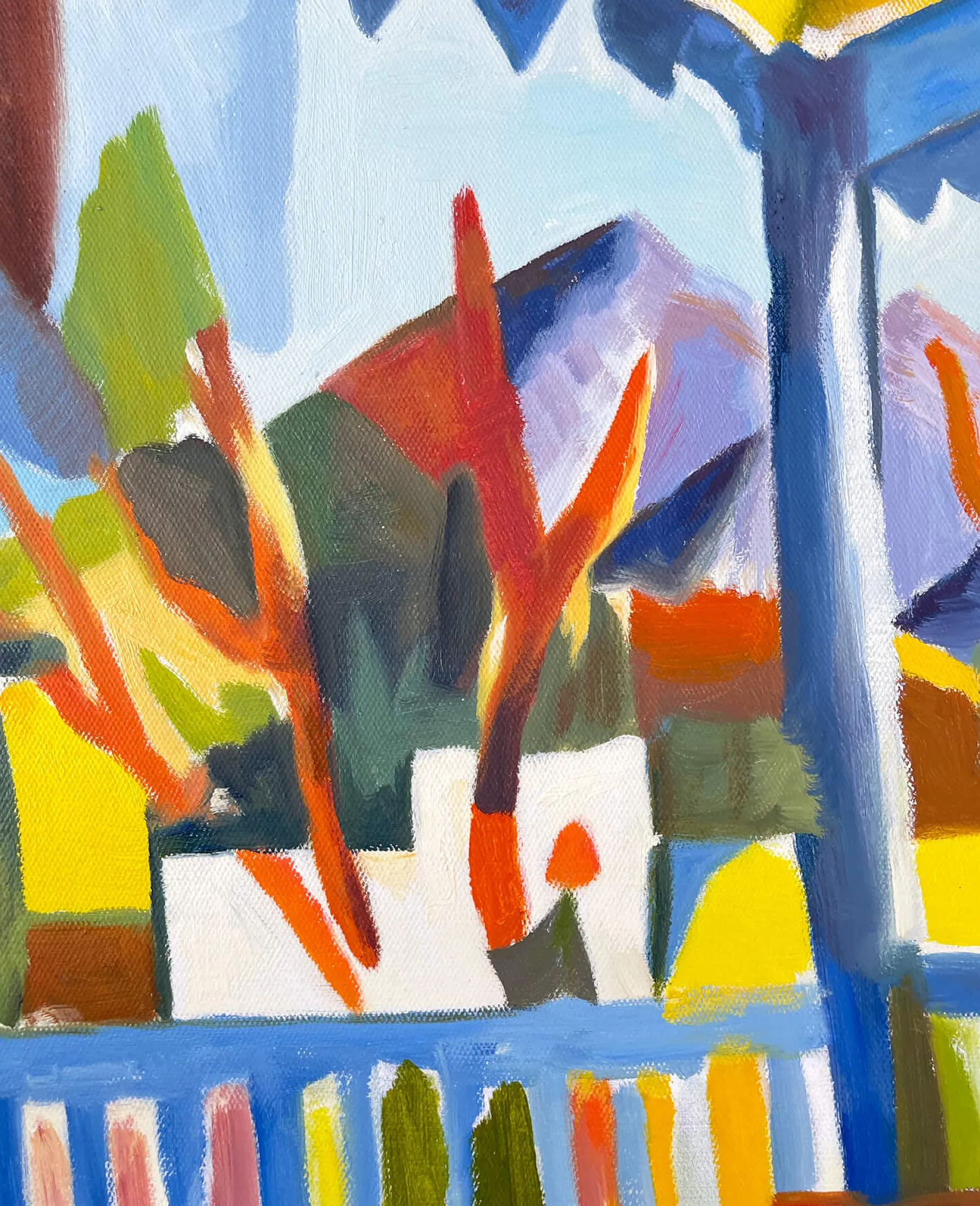 Galerie Mont Macke<Terrasse de la maison de campagne à St. Germain - August Macke