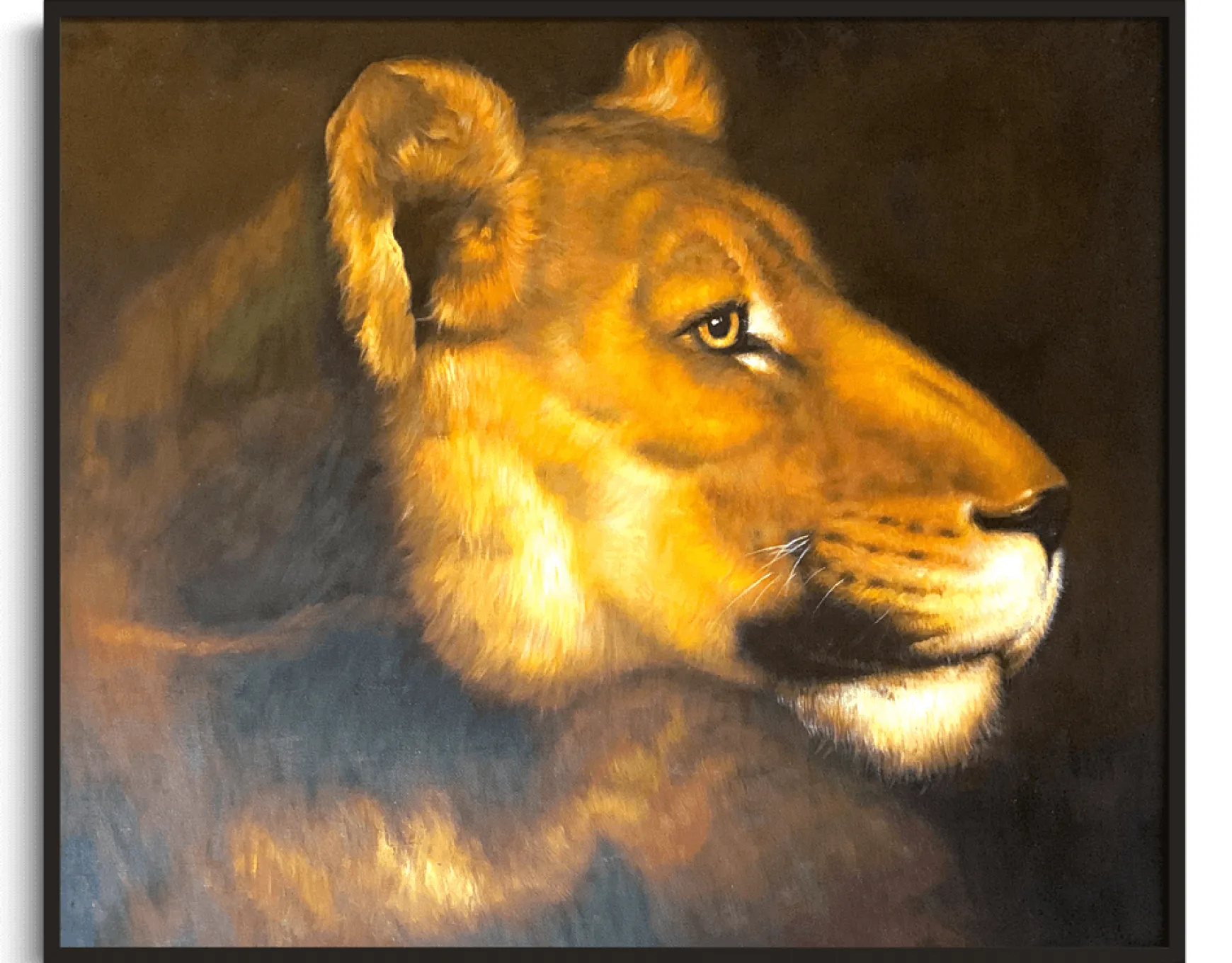 Galerie Mont Géricault<Tête de lionne - Théodore Géricault