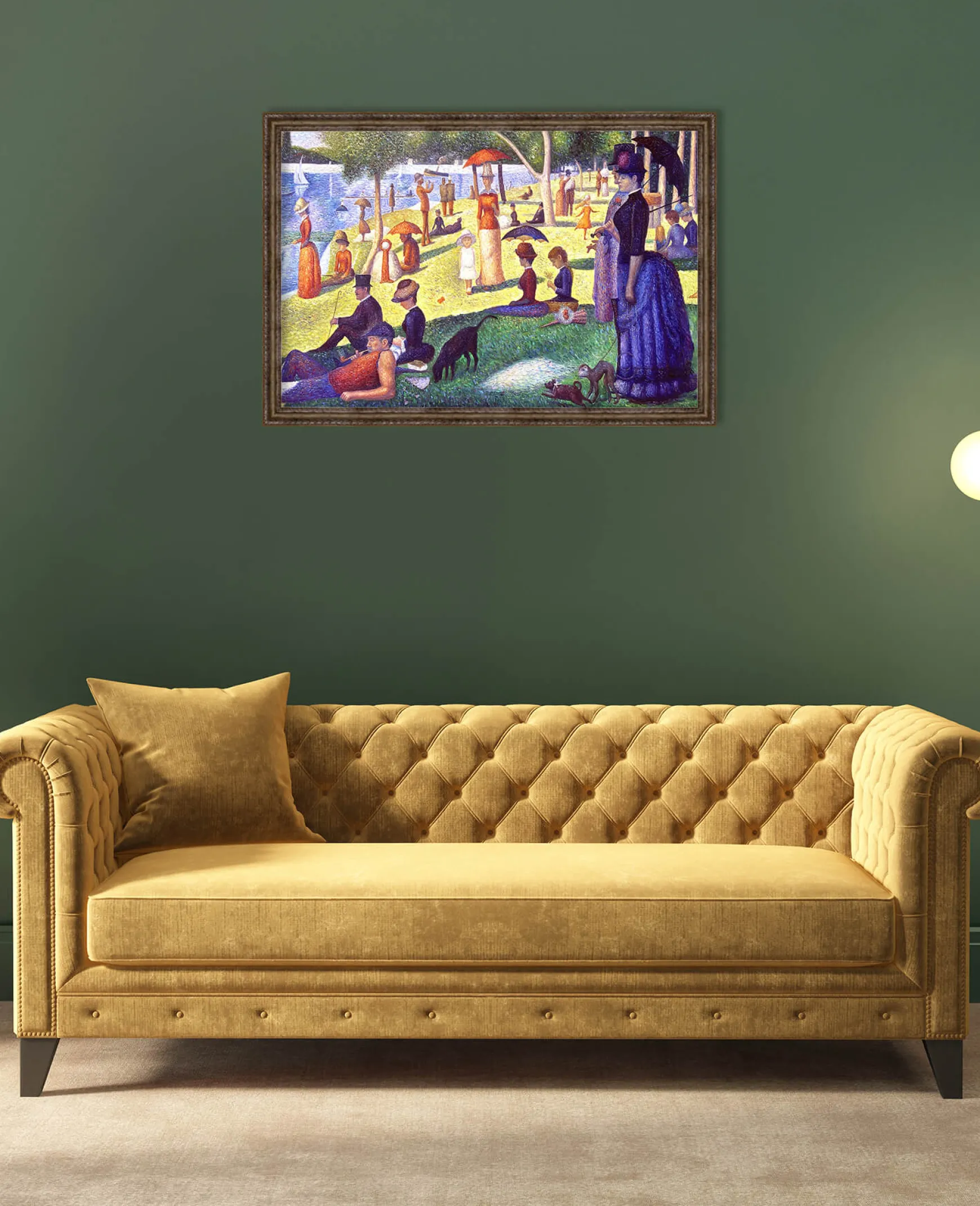 Galerie Mont Seurat<Un dimanche après-midi à l'Île de la Grande Jatte - Georges Seurat