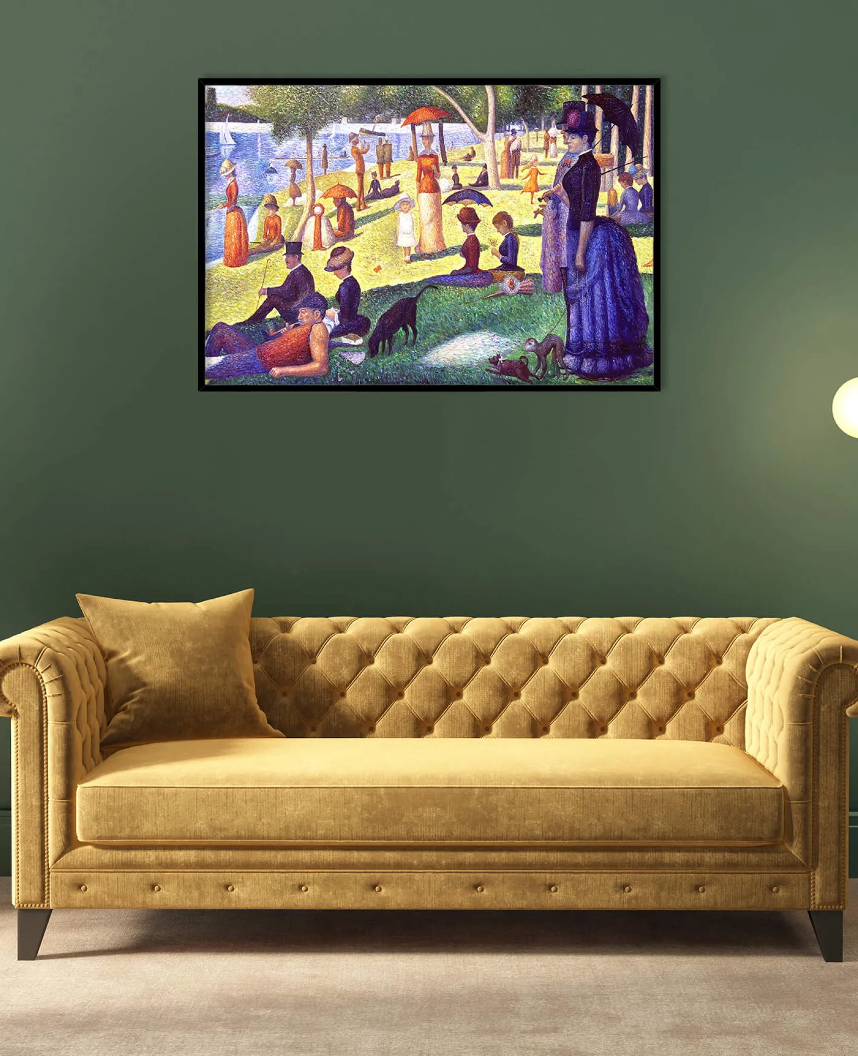 Galerie Mont Seurat<Un dimanche après-midi à l'Île de la Grande Jatte - Georges Seurat