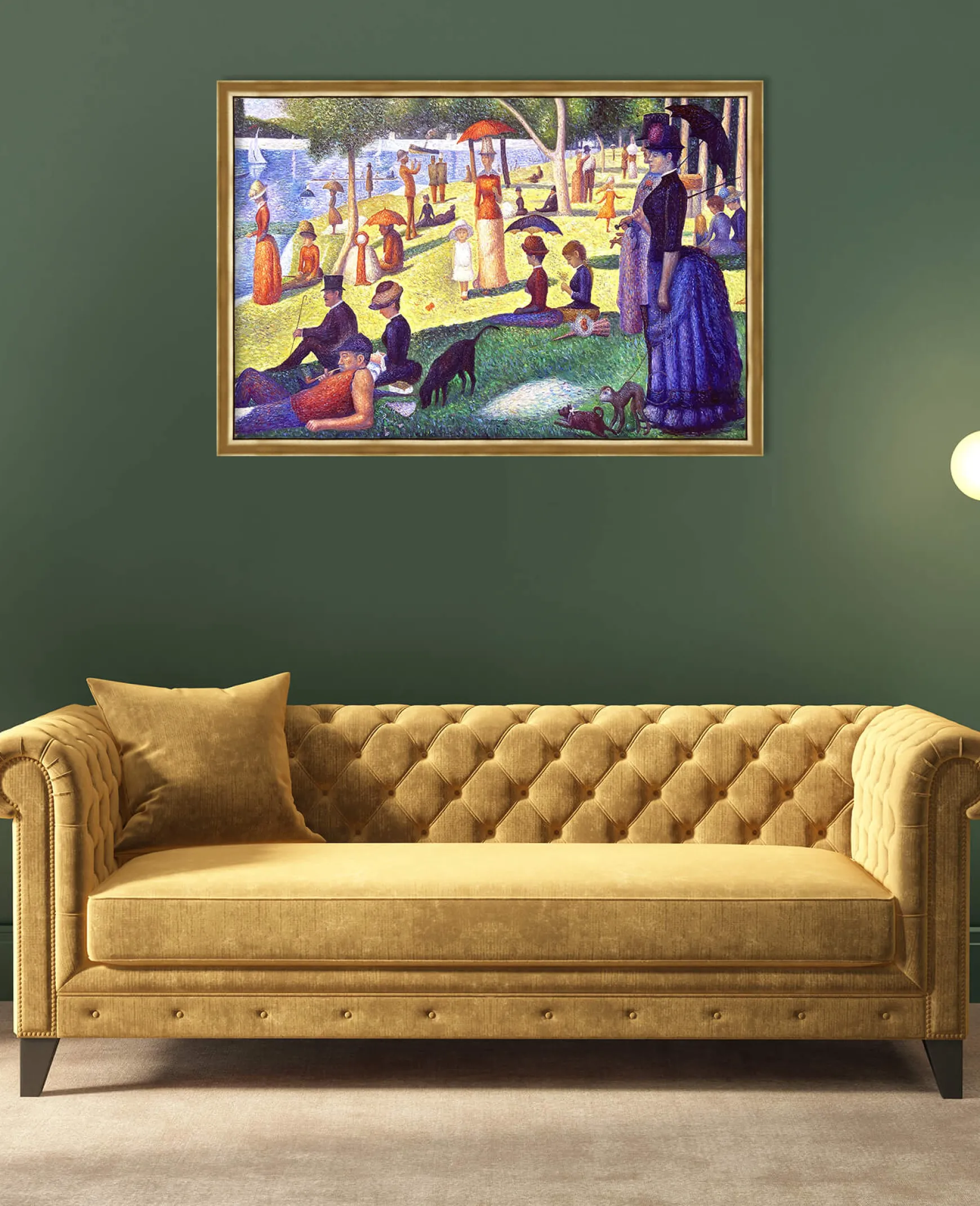 Galerie Mont Seurat<Un dimanche après-midi à l'Île de la Grande Jatte - Georges Seurat
