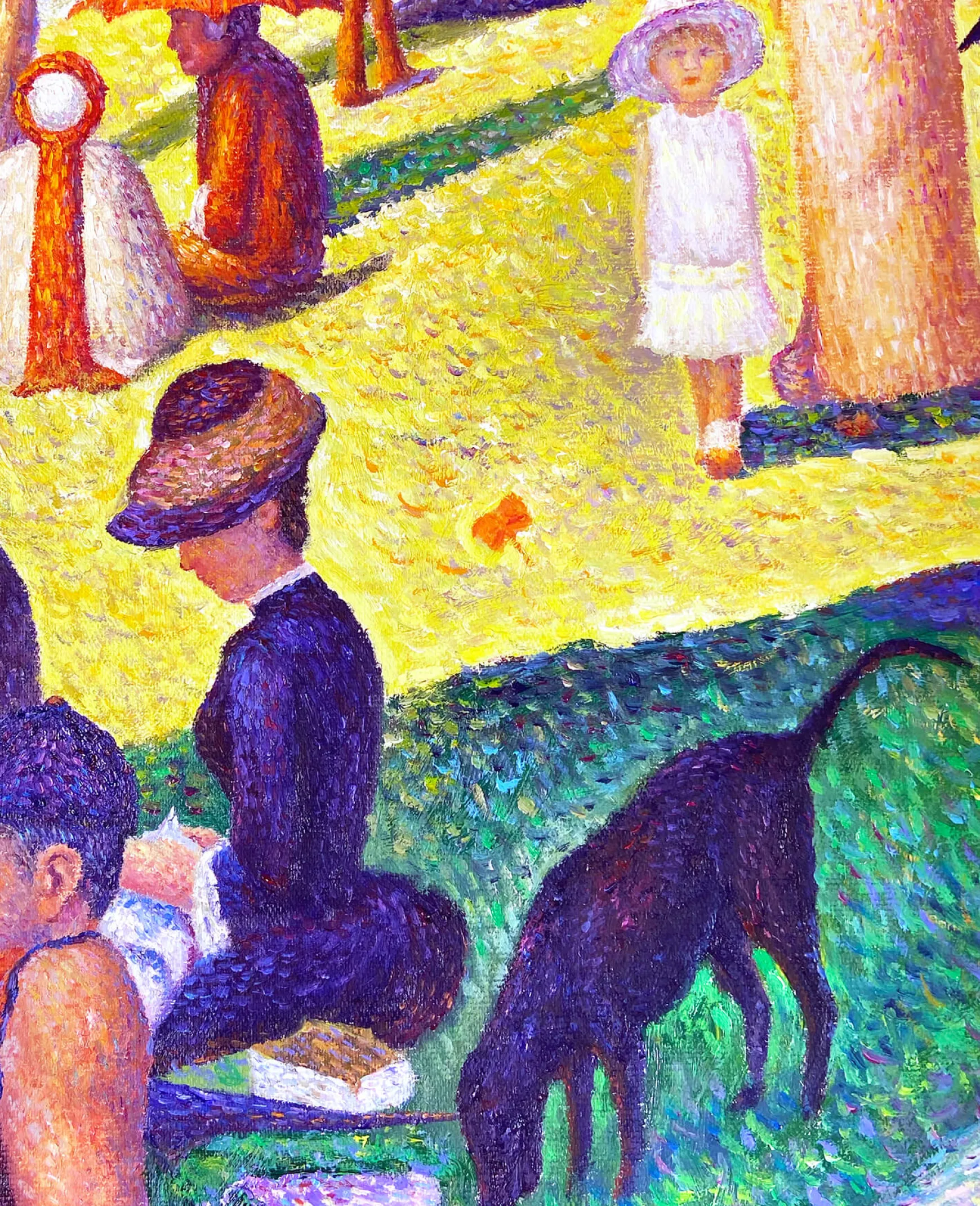 Galerie Mont Seurat<Un dimanche après-midi à l'Île de la Grande Jatte - Georges Seurat