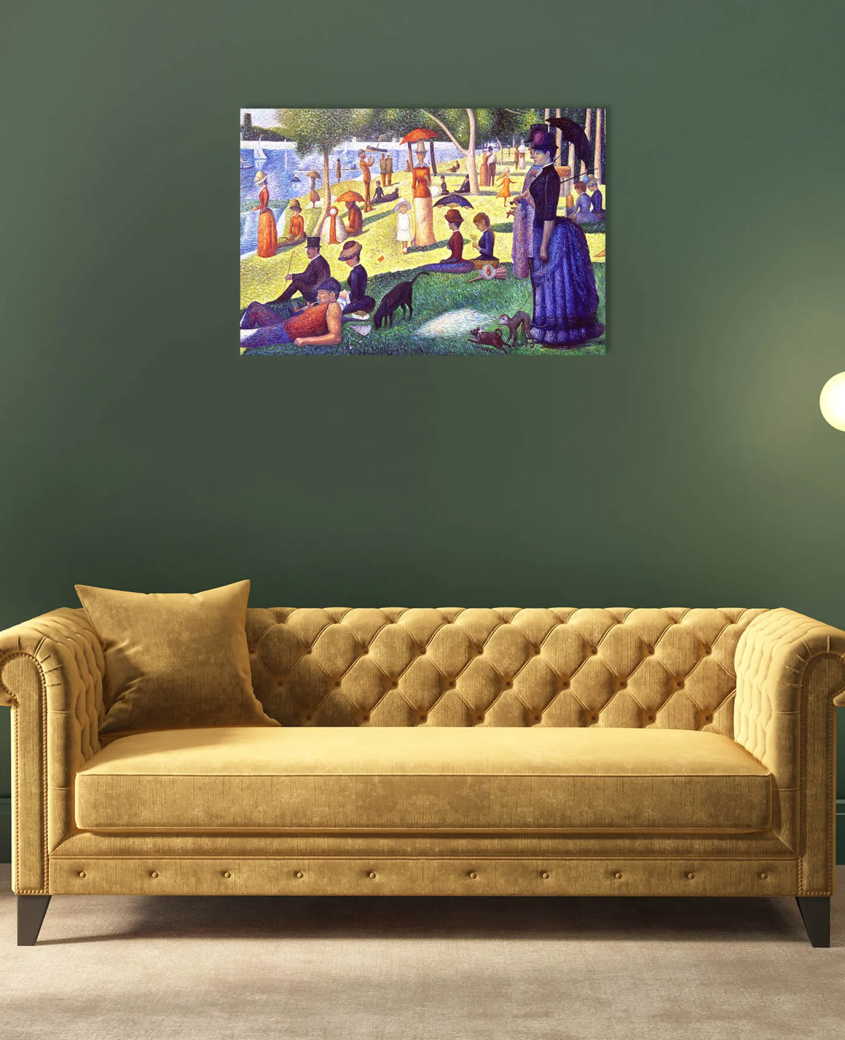 Galerie Mont Seurat<Un dimanche après-midi à l'Île de la Grande Jatte - Georges Seurat