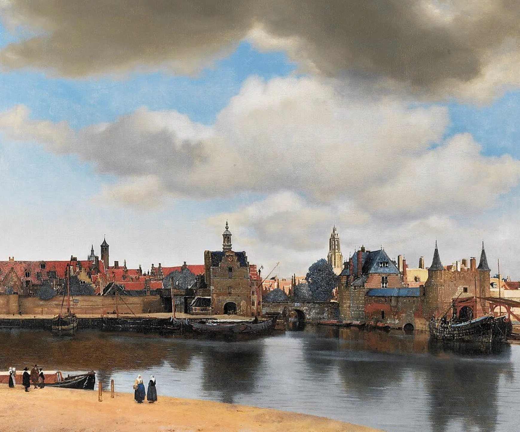 Galerie Mont Vermeer<Vue de Delft - Johannes Vermeer